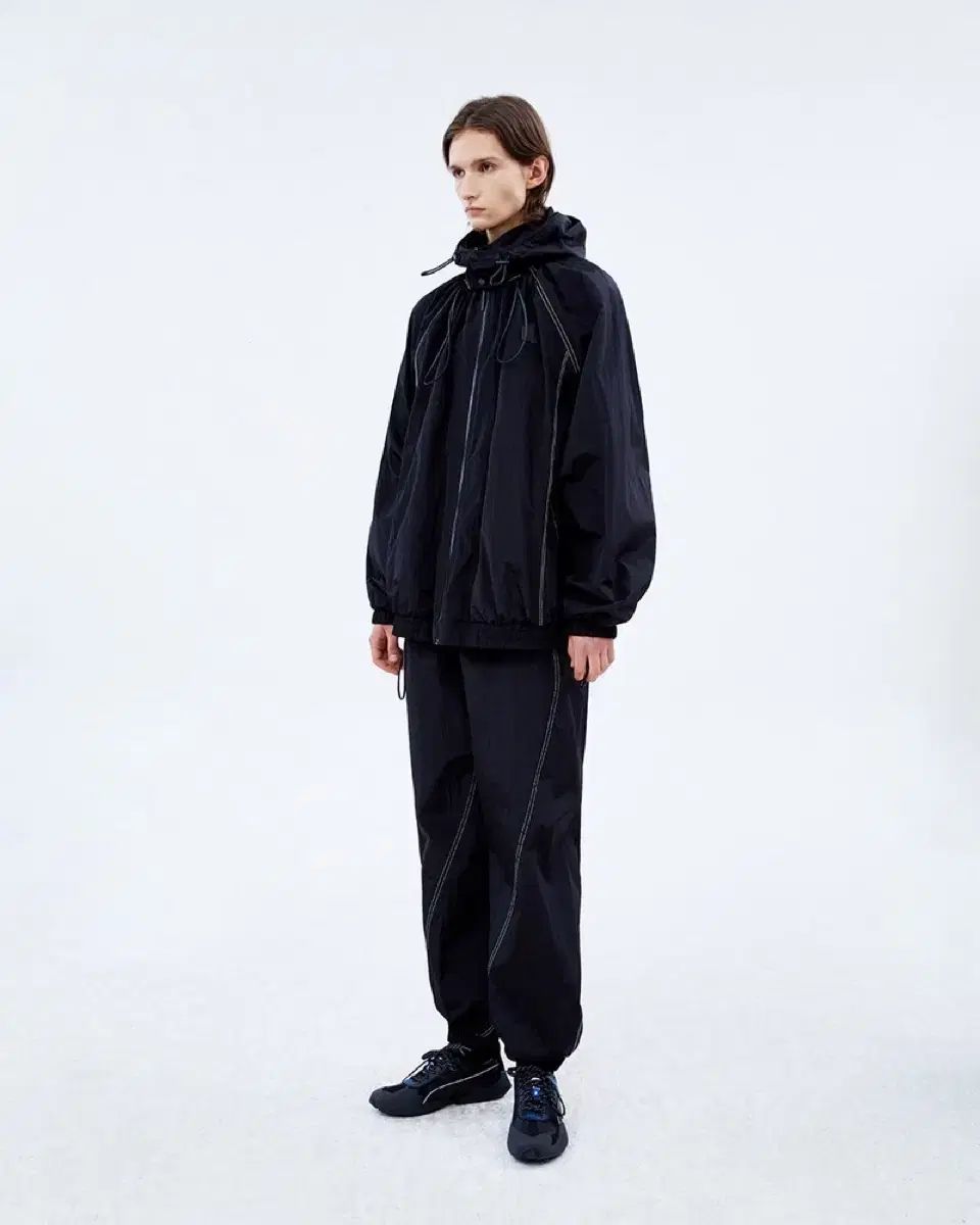 Adererror Sculpture logo track zip ー up A1