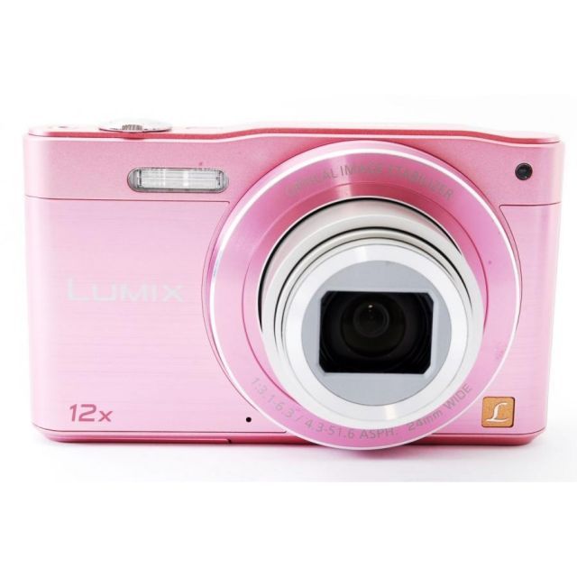パナソニック コンデジ Panasonic LUMIX DMC-SZ8 ピンク 中古 Wi-Fi