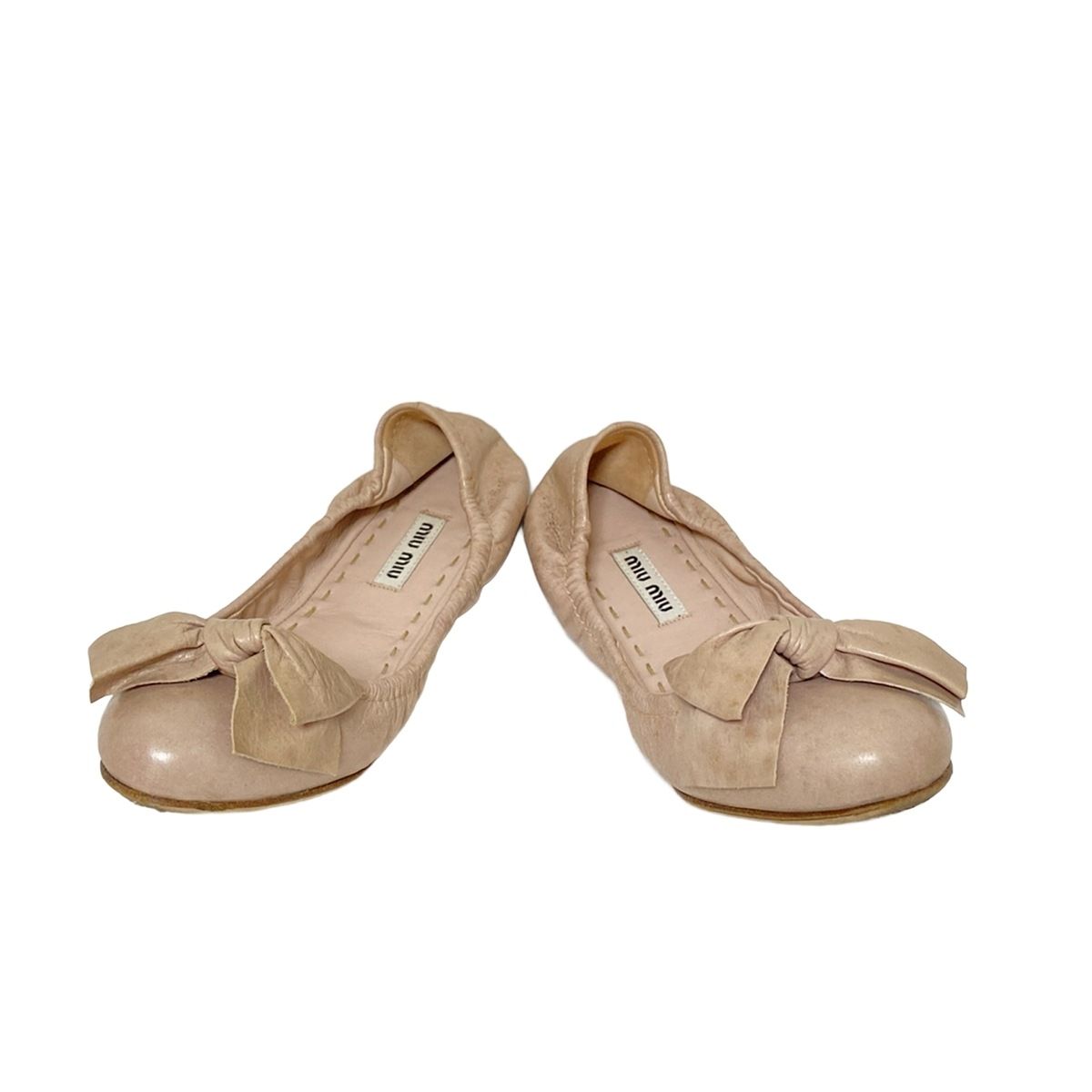 miumiu(ミュウミュウ) フラットシューズ 361/2 レディース