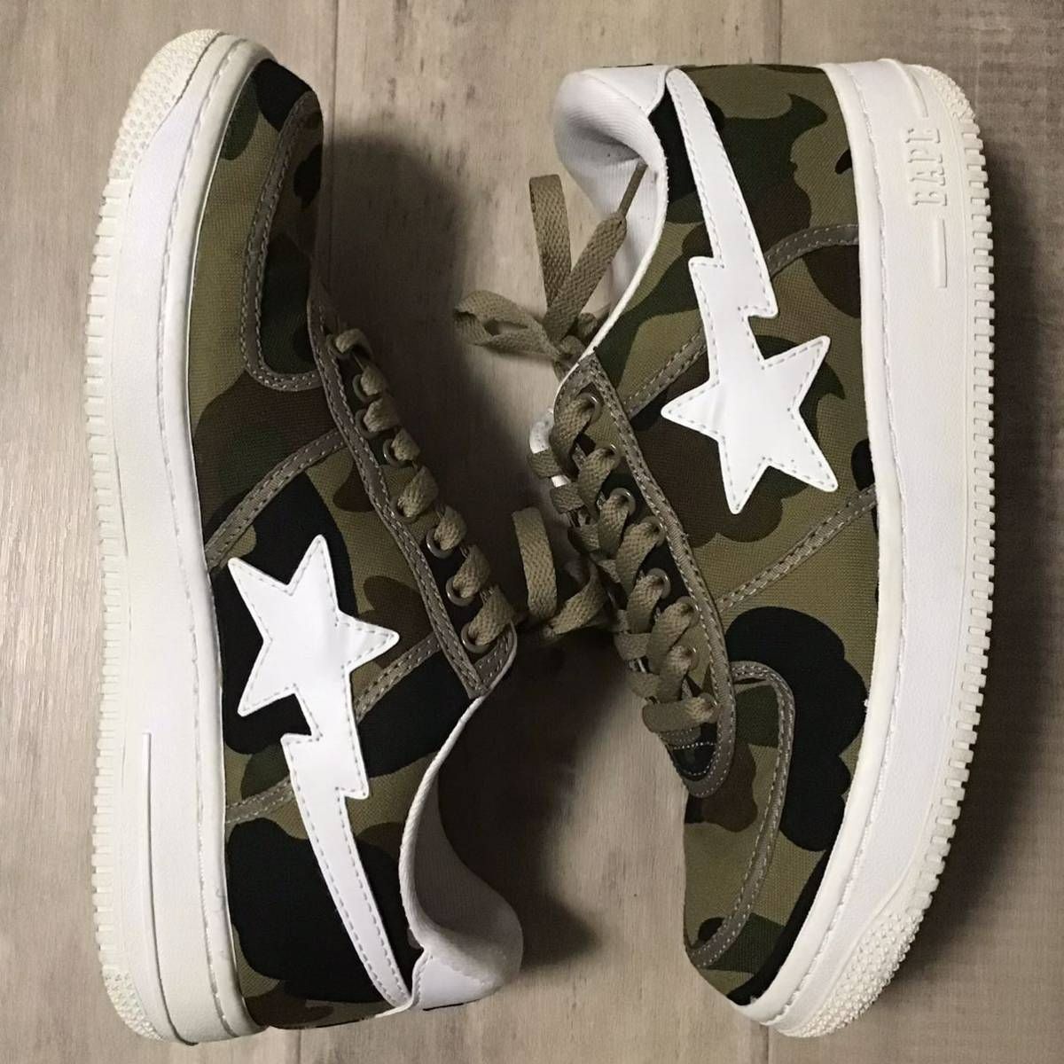 BAPESTA US9 27CM ベイプスタ エイプ 1st camo 迷彩 - スニーカー