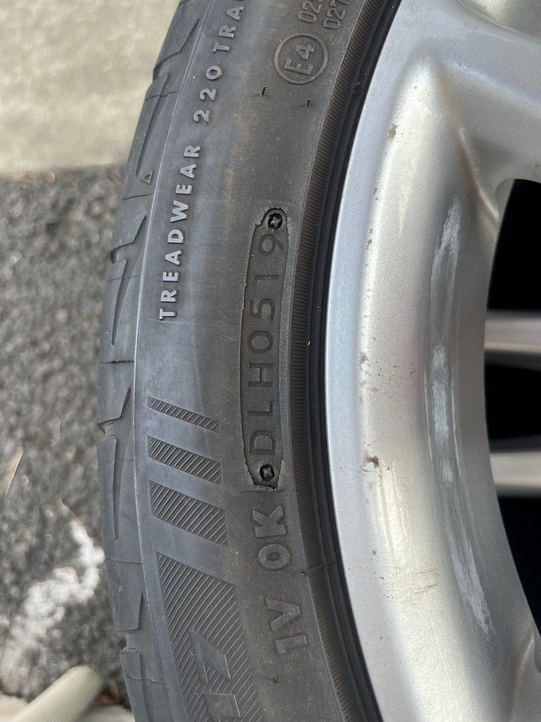 送料無料】アコード（CL7） ユーロR 純正ホイール × タイヤセット 17