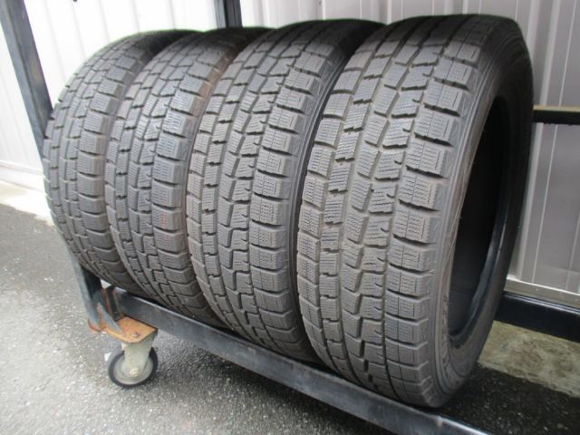 205/60R16 92Q ダンロップ WINTER MAXX WM01 スタッドレス 2019年製 4本 送料込 T45000904インボイス領収書発行可能
