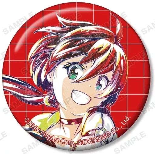 コンパス　きらら　輝龍院きらら　缶バッジ　アニアート コンパス2.0 戦闘摂理解析システム_描き下ろし 輝龍院きらら