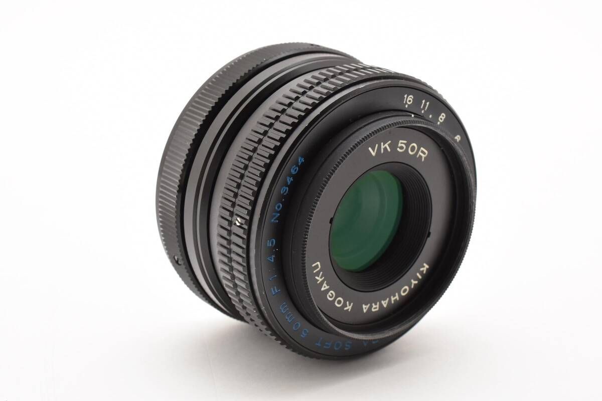 清原光学 VK50R KIYOHARA SOFT 50mm F4.5 ☆希少品☆清原光学 KIYOHARA KOGAKU VK50R SOFT 50mm F4.5