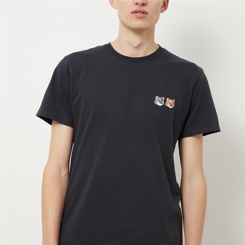 セール(SALE)開催中！ファッション通販 新品 メゾンキツネ 半袖 クルーネックTシャツ KITSUNE MAISON トップス