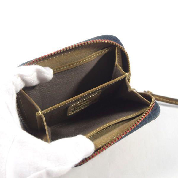 Vivienne Westwood / ヴィヴィアンウエストウッド ■カモフラージュORB ケース レザー 茶 VW1【小銭入れ】 【中古】 Vivienne Westwood / ヴィヴィアンウエストウッド □カモフラージュORB