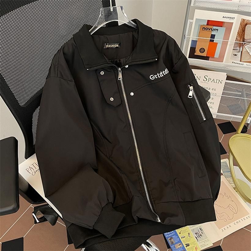 メンズジャケット スタジャン オーバーコート ブルゾン カジュアル服 ダンスウェア ヒップホップ 運動着 アウター ワーク 仕事 上着 男子 外套 zz11271106ad84