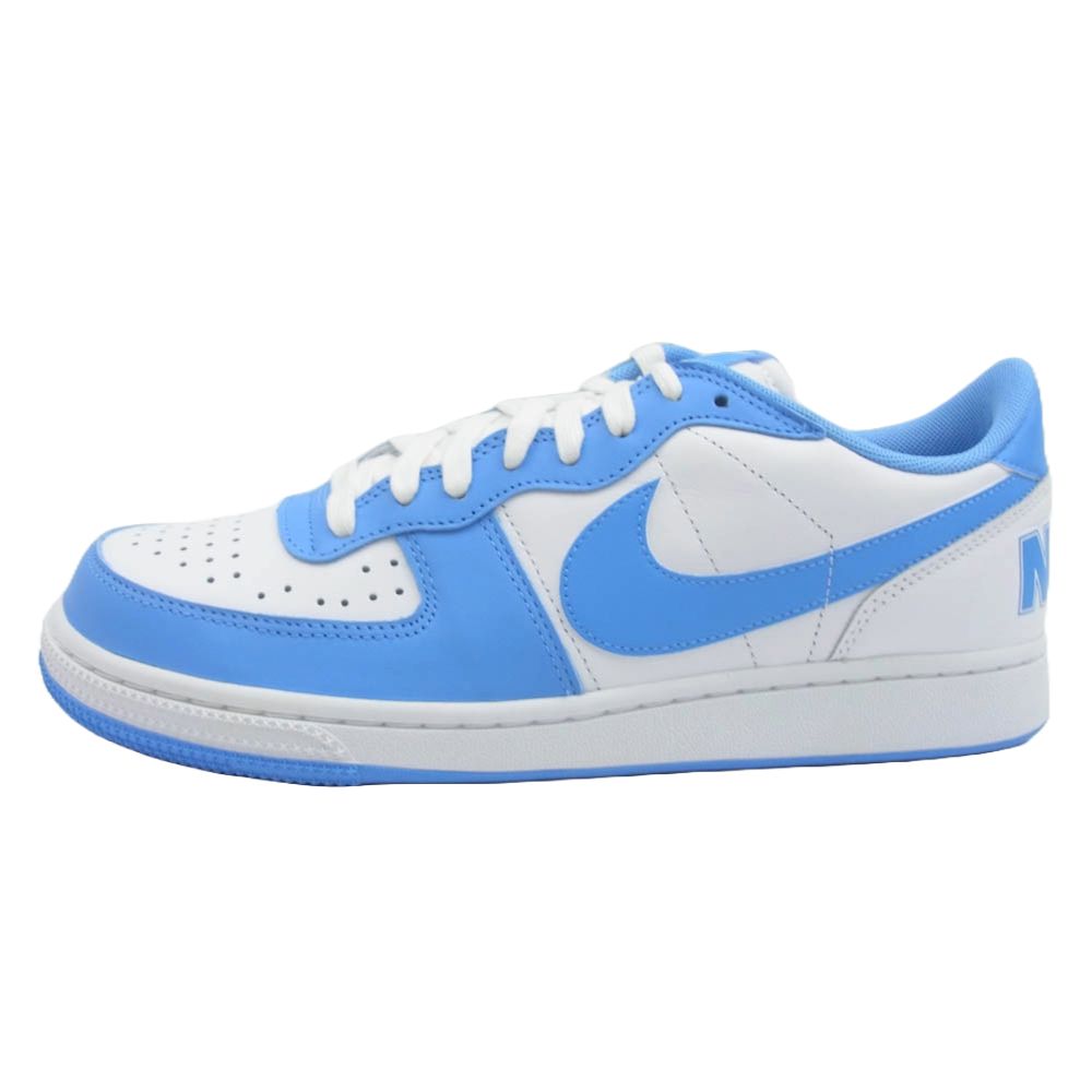 NIKE ナイキ FQ8748-412 terminator low University Blue ターミネーター ロー ユニバーシティブルー スニーカー ライトブルー系 ホワイト系 27.5cm【新古品】【未使用】【中古】