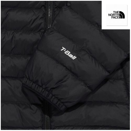  韓国 Kids NORTH FACE ノースフェイス ダウン ダウンジャケット ブラック フリースジャケット キッズ服(100cm~)