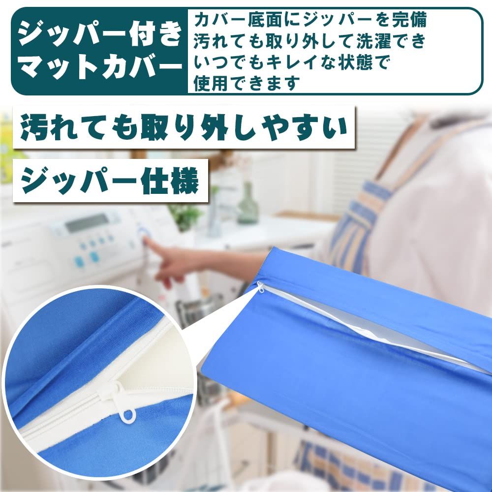 2個セット : 介護用クッション 三角クッション サポート 床ずれ防止 三角マット 介護用 カバー洗濯可能 三角 体位変換 洗濯可能 こだわりの滑り止め加工 介護用三角マット カバー取外し 高評価三角クッション
