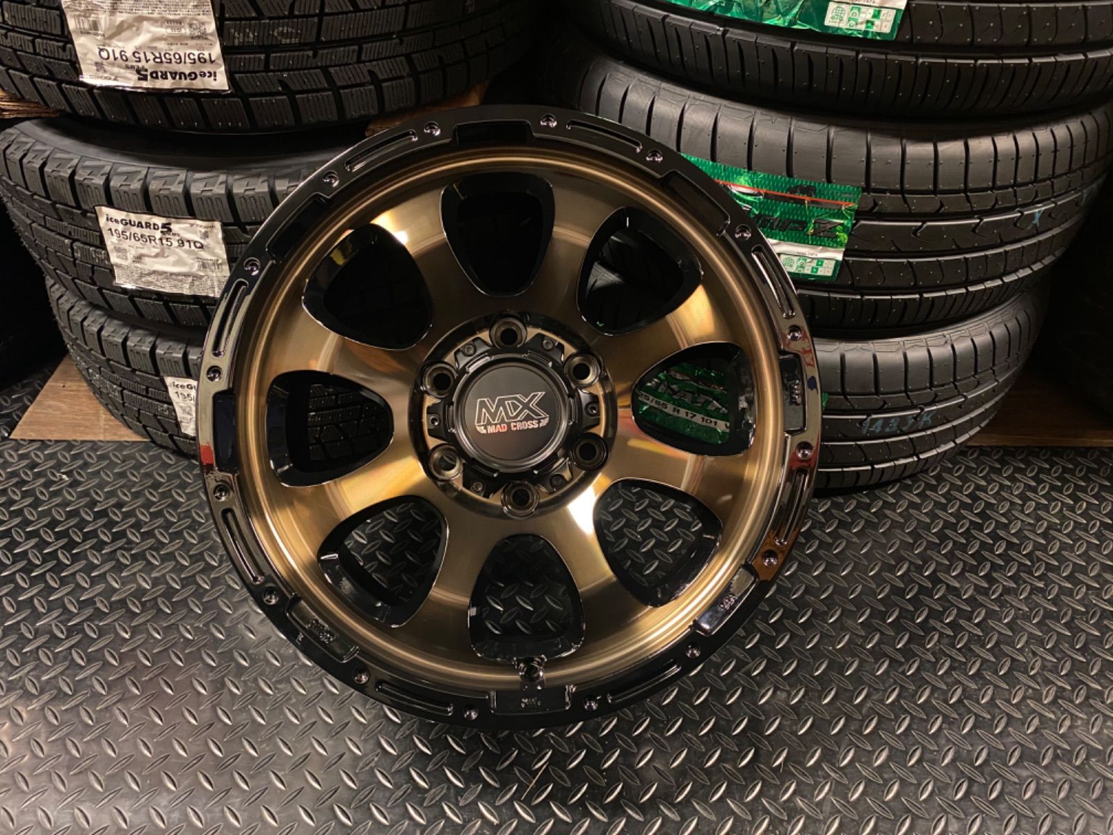 ◇送料込み◇17インチ新品ホイール4本 プラド・FJ・ハイラックス 