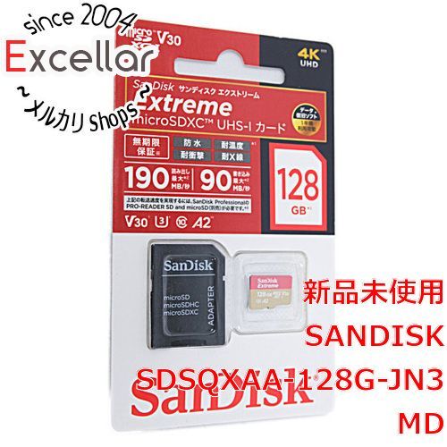 bn:11] SanDisk microSDXCメモリーカード 128GB SDSQXAA-128G-JN3MD