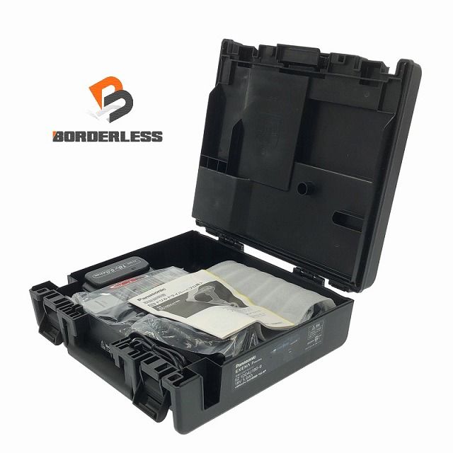 ♥品 Panasonic パナソニック 充電ドリルドライバー EZ1DD4J18D-B バッテリ2個 18V5.0Ah 充電器 ケース