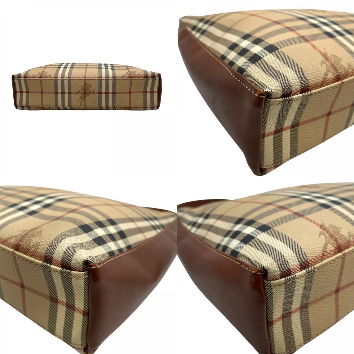美品 バーバリー ショルダーバッグ ノバチェック PVC ブラウン 楽天市場】【バッグ】BURBERRY バーバリー ショルダーバッグ