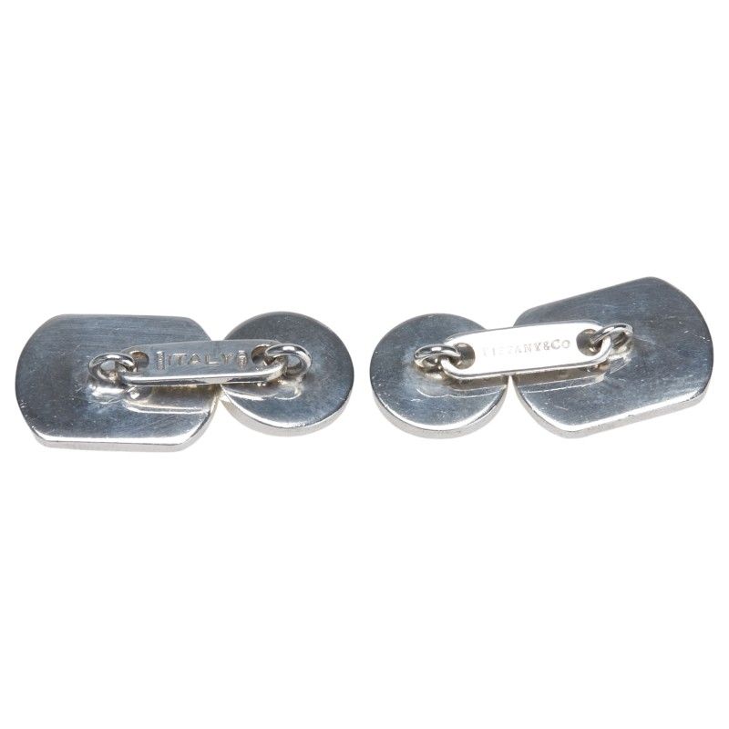 【美品】 TIFFANY&Co. カフスボタン　カフリンクス　シルバー 83 v607248476.jpg