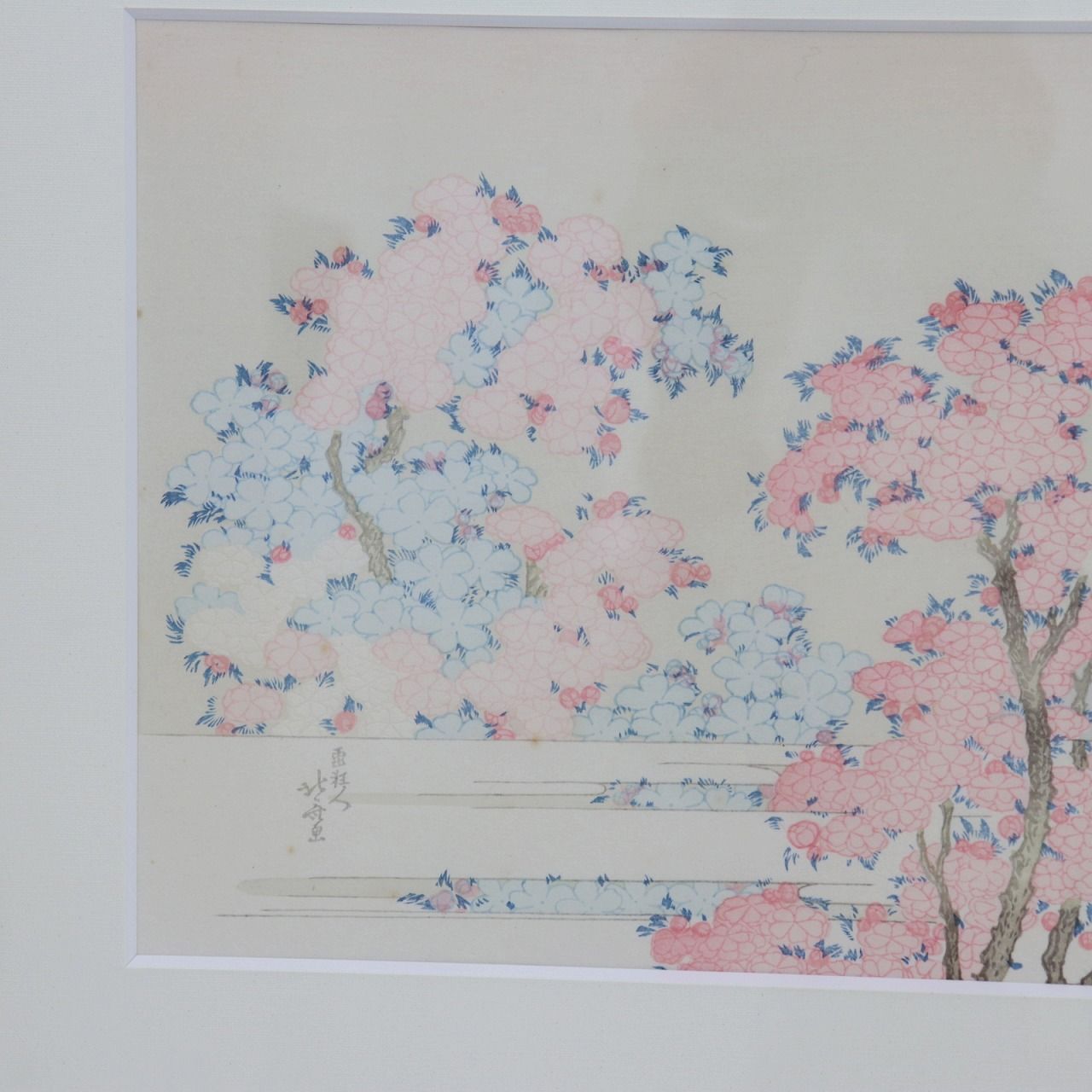 草木鳥獣諸職繪手本(黒摺り版画本)紀朝臣敏作画、伊舟屋善兵衛板