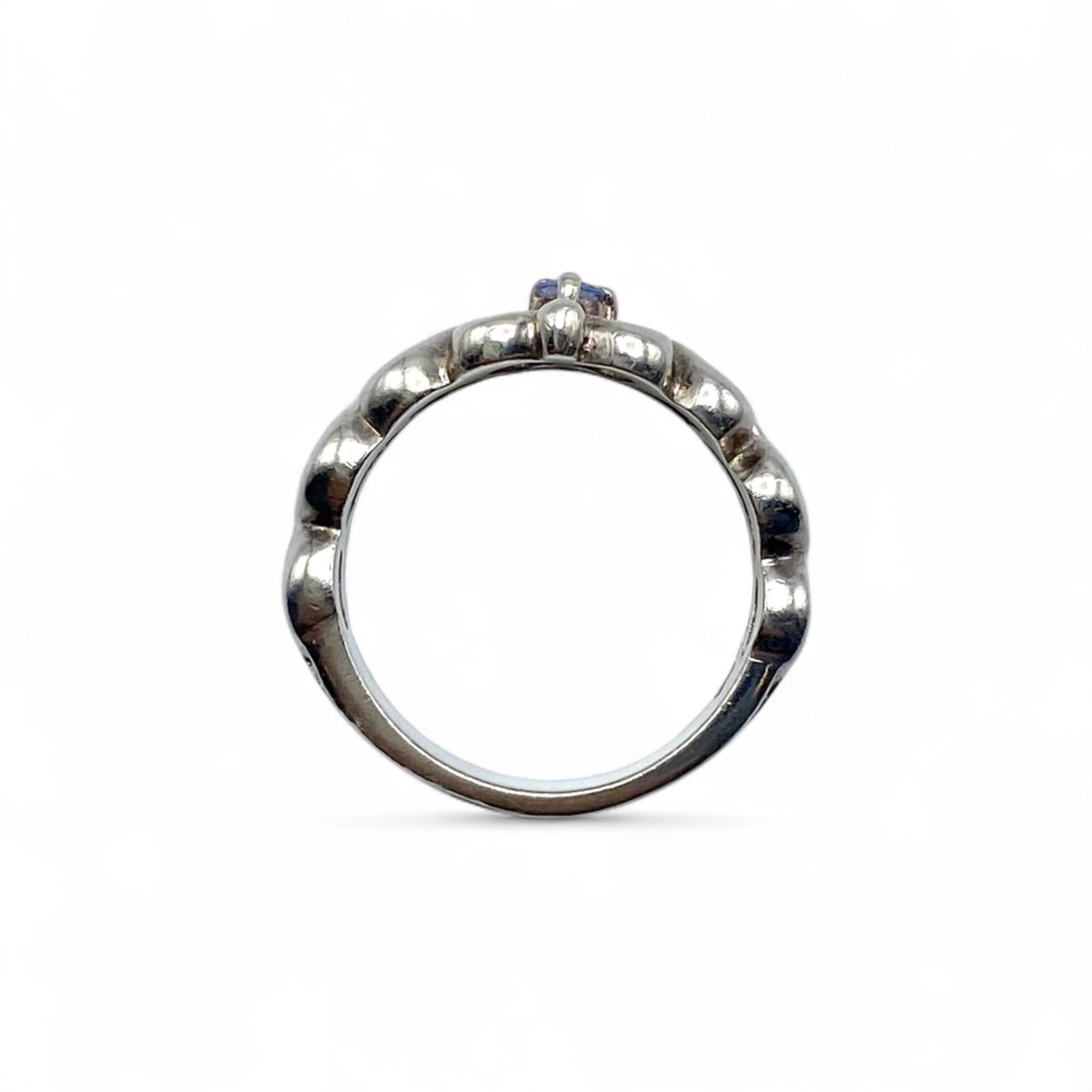 高貴な意匠】クラウン 王冠 Silver 925 刻印 00s Vintage Design Ring