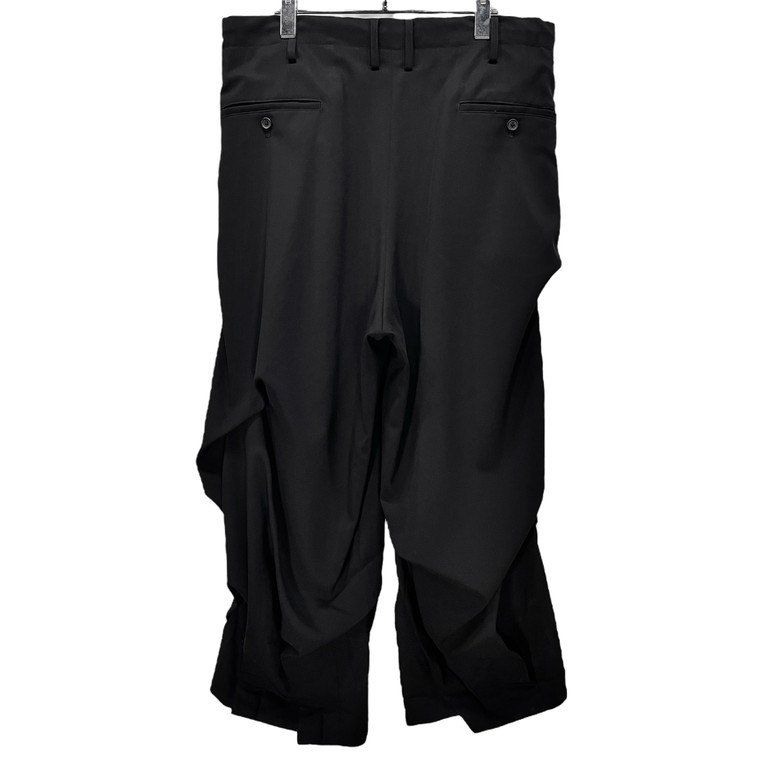 Yohji Yamamoto Pour Homme 23SS SUMMER TUXEDO U-RANDOM TUCK PANTS