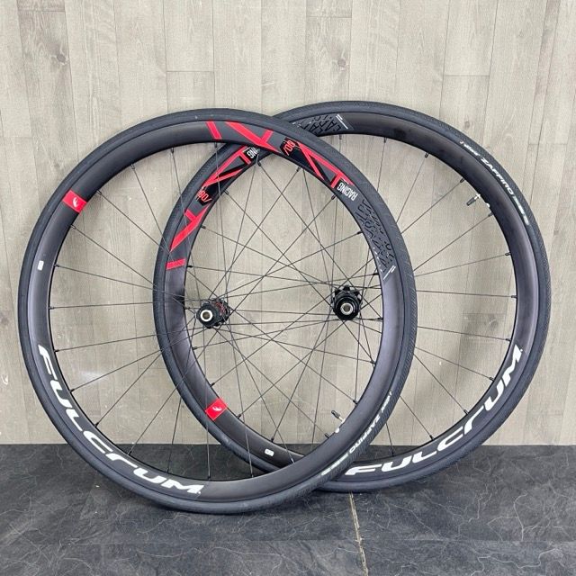 美品 フルクラム レーシング400 FULCRUM RACING 400 Vittoria ZAFFIRO 700×25C 前後 ホイールセット【中古】  /57695 - メルカリ