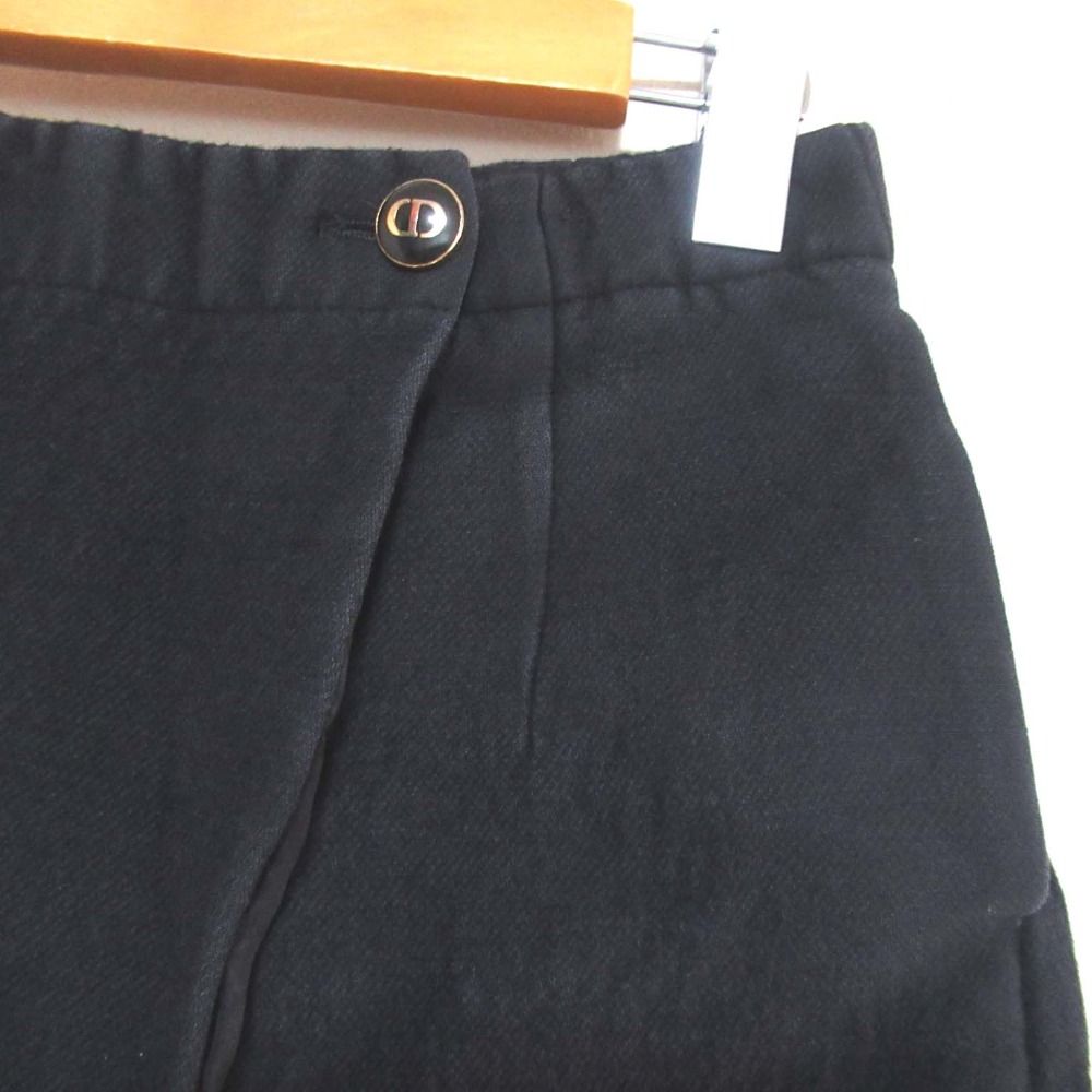 クリスチャンディオール ウール×シルク パンツ I38 レディース