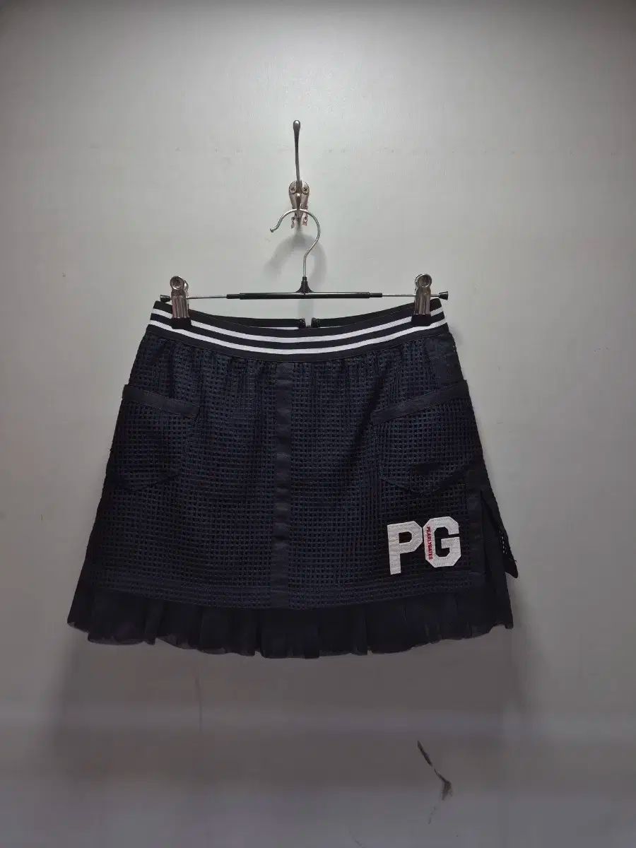 PEARLY GATES(パーリーゲイツ) ネイビー メッシュ スカート 0