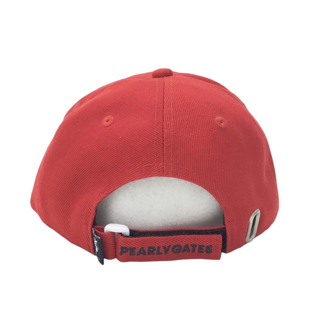 PEARLY GATES パーリーゲイツ PEANUTS キャップ スヌーピー レッド系