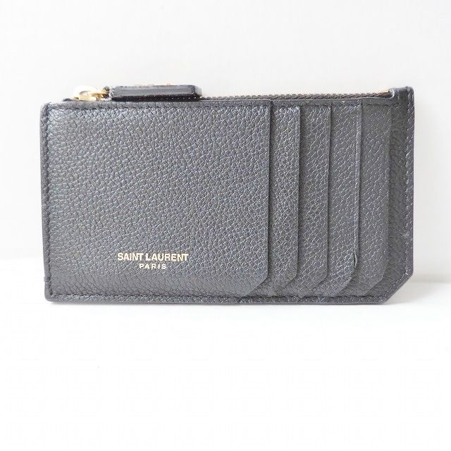 美品】 SAINT LAURENT PARIS フラグメントケース クロコ（SAINT