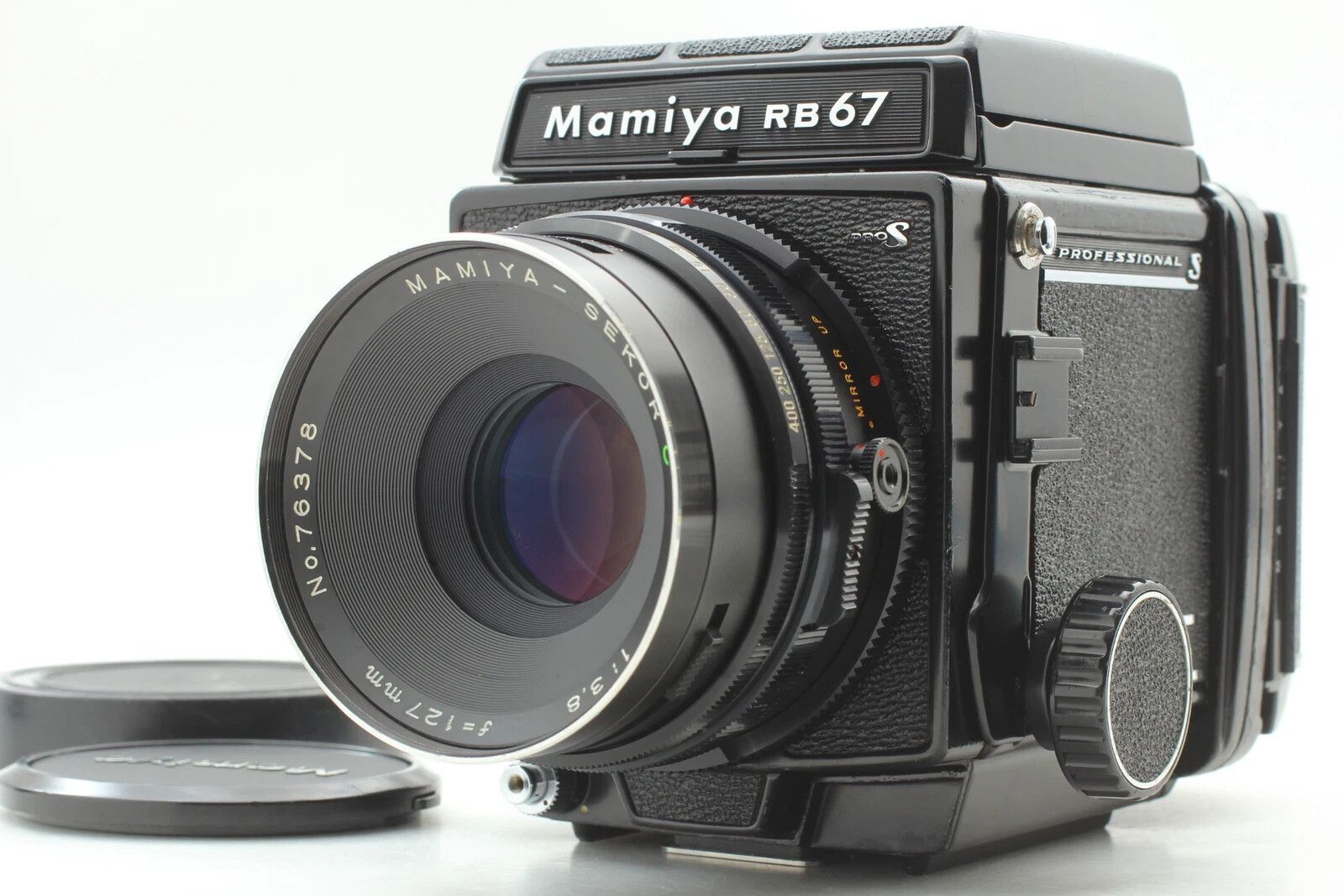 Mamiya マミヤ RB67 Sekor C 127mm F3.8 Black 中判 フィルムカメラ