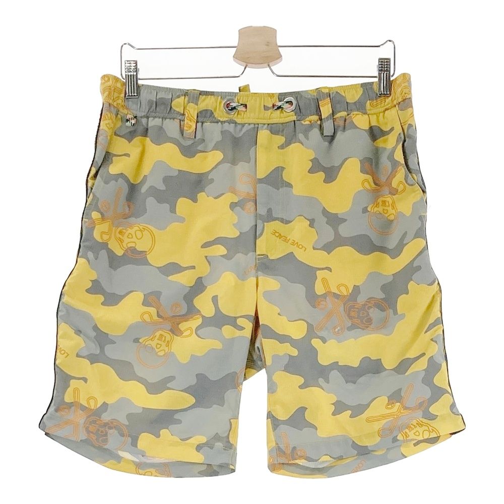 極美品✨ マーク&ロナ 総MLカモフラ柄 7ポケットパンツ ネイビー スカル 極美品✨ マーク&ロナ 総MLカモフラ柄 7ポケットパンツ ネイビー スカル