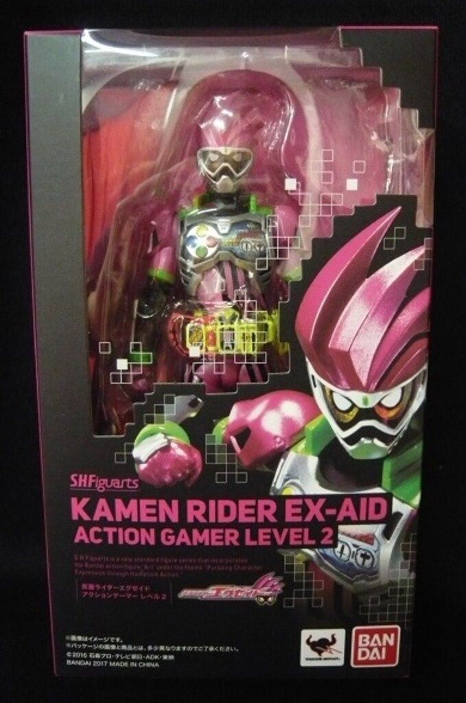 バンダイ S.H.Figuarts 仮面ライダーエグゼイド 仮面ライダーエグゼイド アクションゲーマー レベル2
