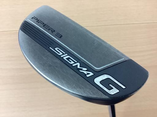 ピン SIGMA G PIPER 3 ブラック 34インチ PP60 パター PT スチール フレックスその他 メンズ 男性用 右利き 右用 Cランク ゴルフクラブ