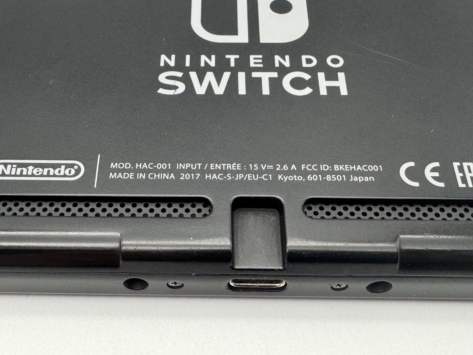 Nintendo Switch ジャンク バッテリーなし 箱、付属品付き