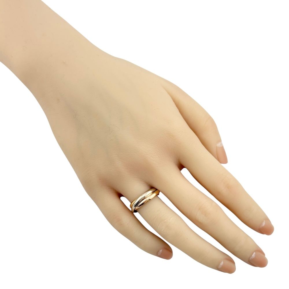✨鑑定済み✨Cartier K18ゴールドリング サイズ12号 CARTIER】カルティエ パリ 12号 リング・指輪 K18イエロー