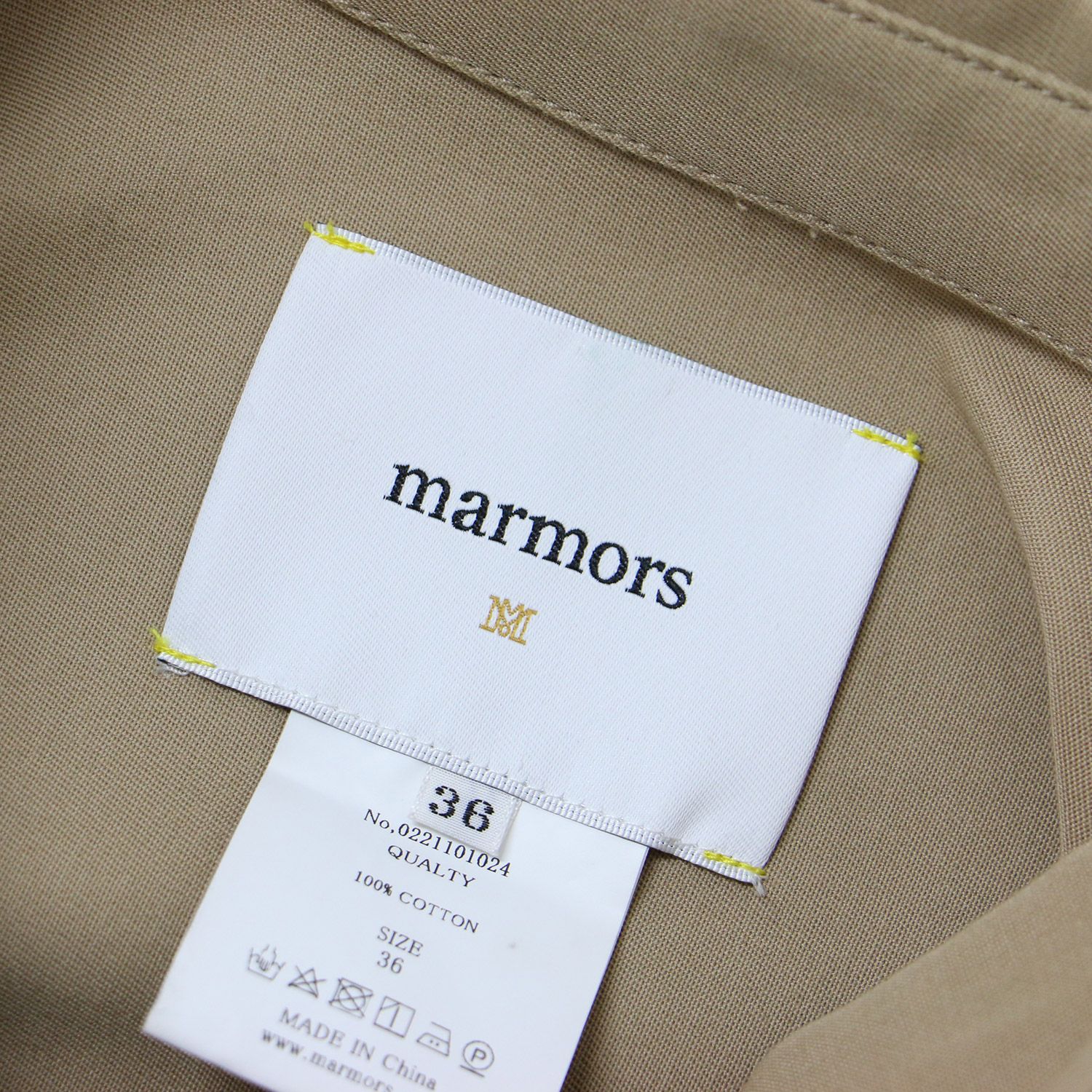 marmors カジュアルシャツ 36(S位)