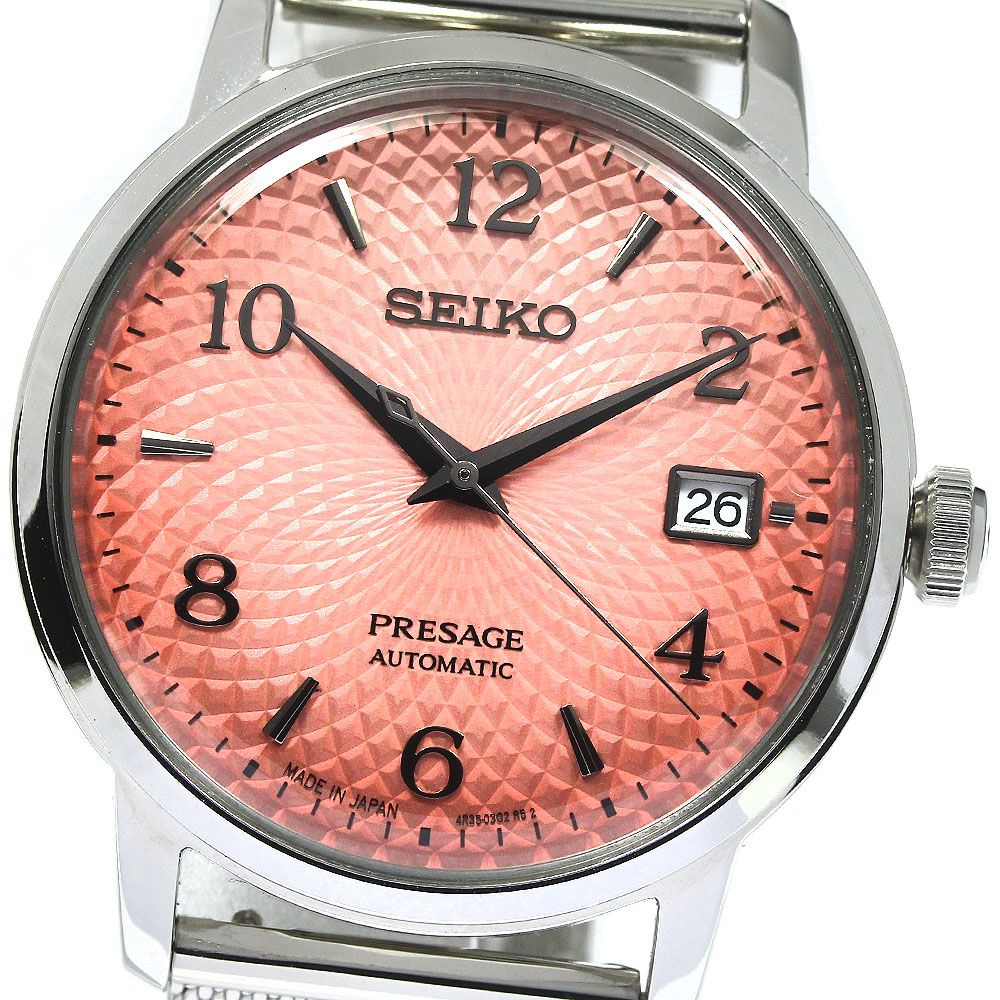 セイコー SEIKO SARY169/4R35-04C0 プレザージュ カクテルタイム 2020年限定モデル 自動巻き メンズ美品_762516