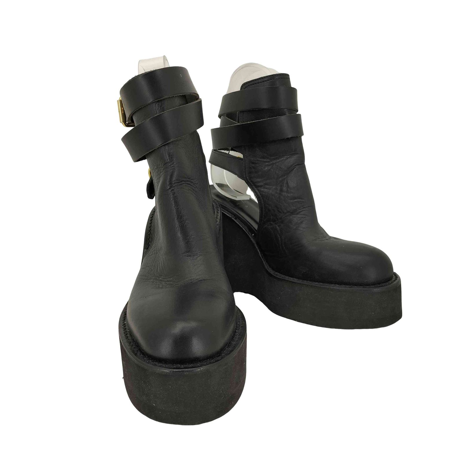 サカイ Sacai vibramソールレザーサボサンダル レディース JPN 37