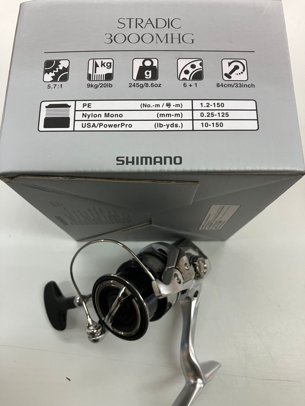 最も完璧な 23ストラディック 3000MHG リール