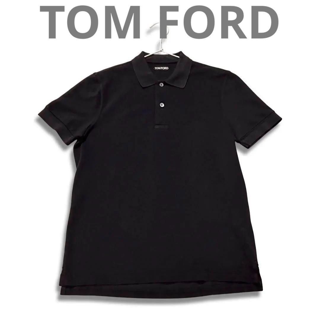 TOM FORD トム フォード POLO YAKA ポロシャツ 紺 メンズ