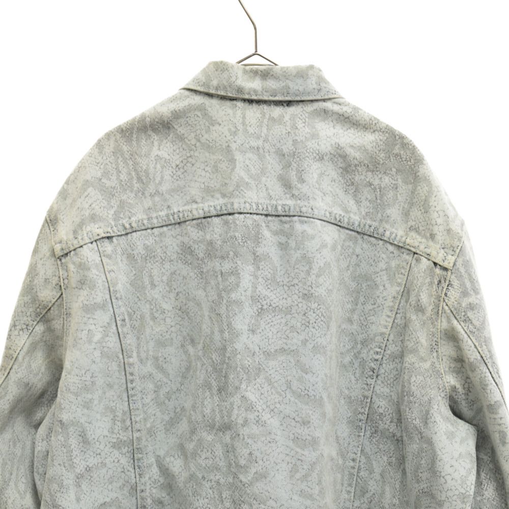 SUPREME (シュプリーム) 17AW× Levi's Snakeskin Trucker Jacket