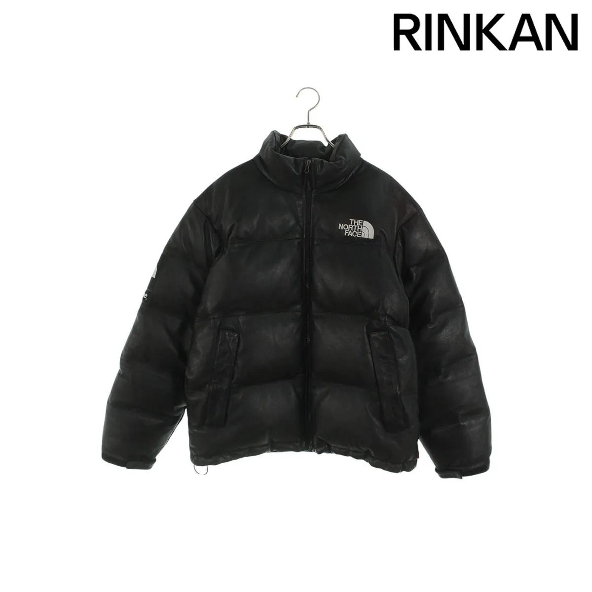 ノースフェイス× Supreme ヌプシオールレザーダウンジャケット Lサイズ ノースフェイス× Supreme ヌプシオールレザーダウンジャケット Lサイズ