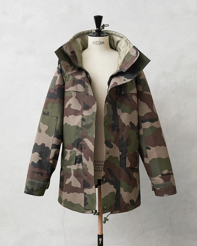 新品 フランス軍 CCE CAMO WATERPROOF フィールドパーカ 4ポケット