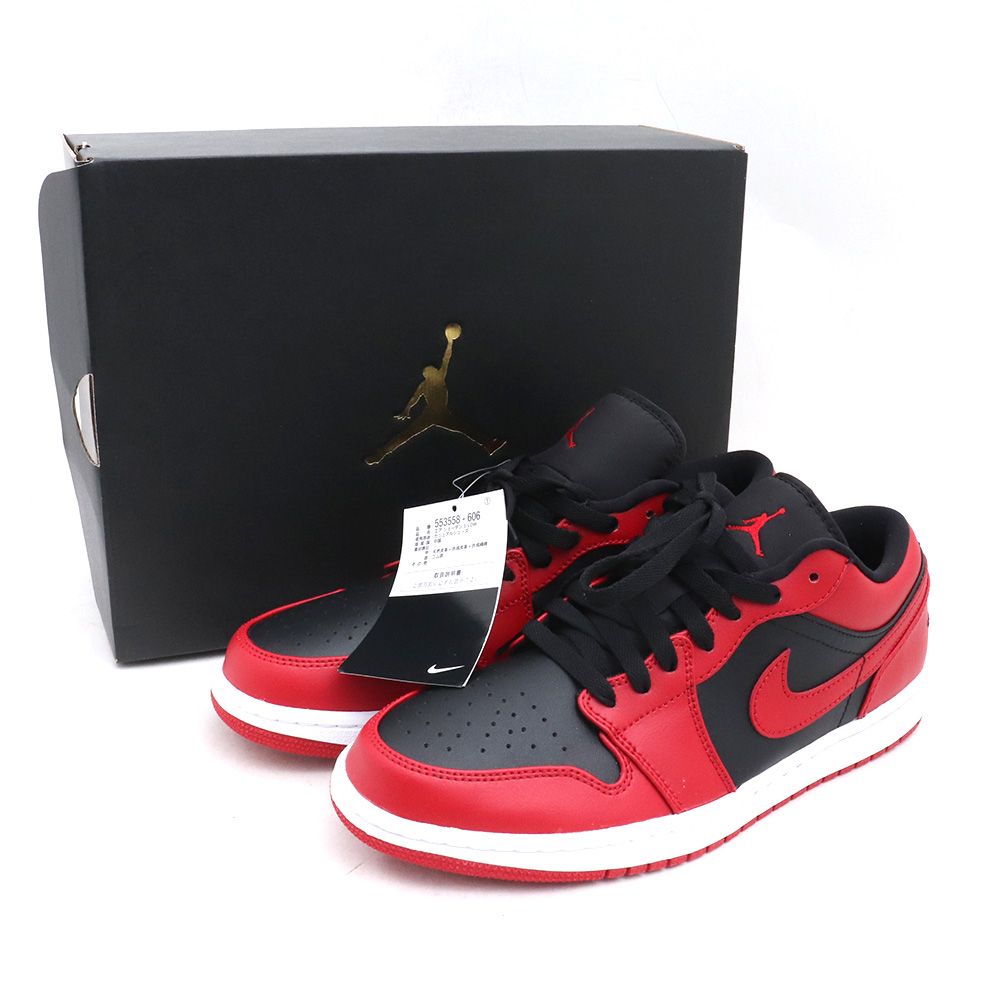 未使用 27cm NIKE AIR JORDAN 1 LOW GYM RED - メルカリ