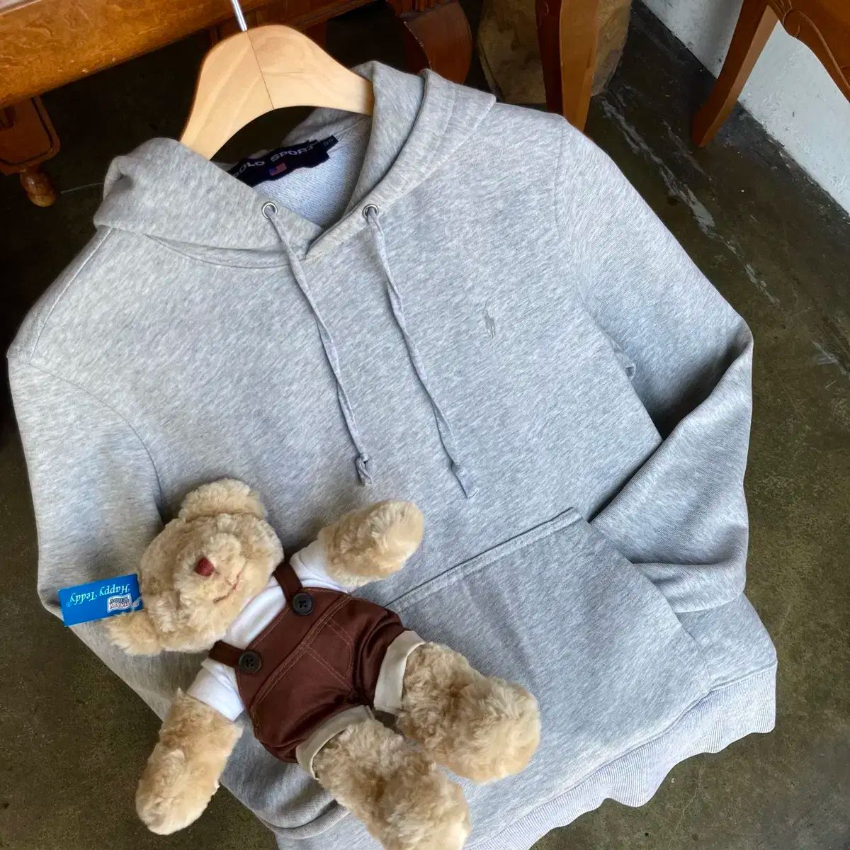 【雷市場（ポンジャン）商品韓国直送】 POLO RALPH LAUREN(ポロラルフローレン) ポニー フード