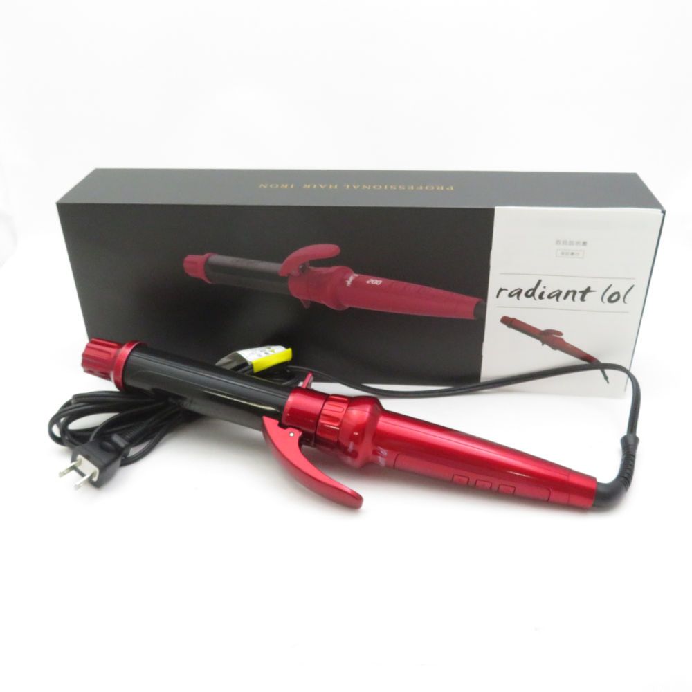 radiant lol ラディアント ロル HXP-016 カールアイロン 32mm シルクプレート ヘア BM10950