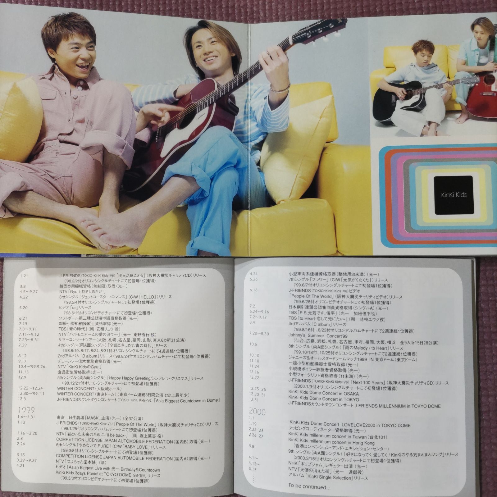 KinKi Kidsベストアルバム 「KinKi Kids / KinKi Single Selection