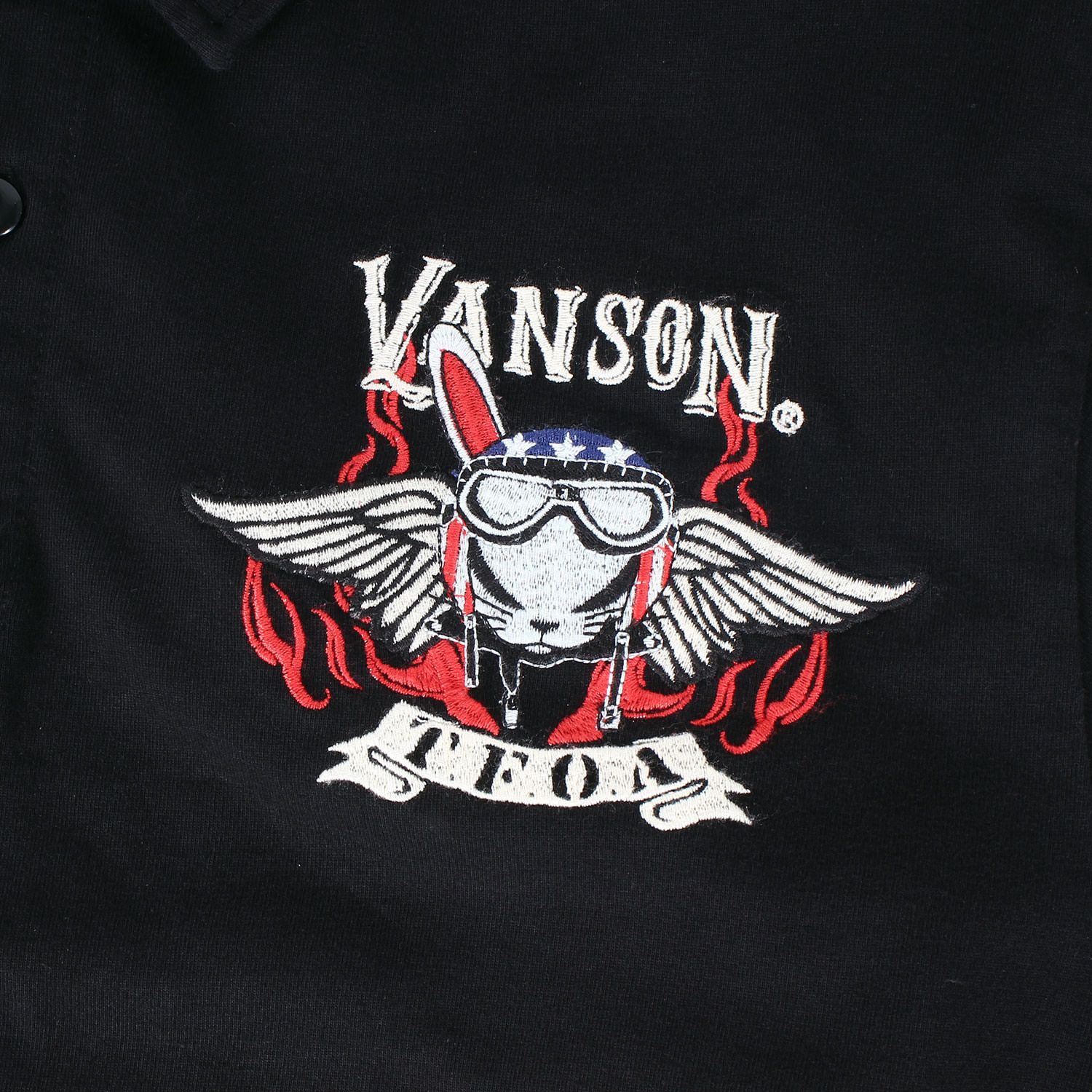 VANSON ポロシャツ T.F.O.A 武装戦線 デスラビット 黒 XL 楽天市場】tシャツ デスラビットの通販