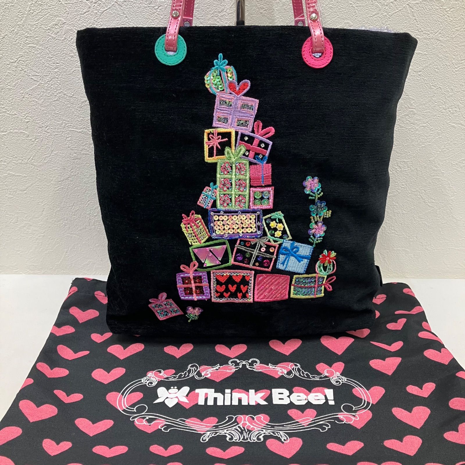 5214 良品 Think Bee! シンクビー！ トートバッグ プレゼントボックス 