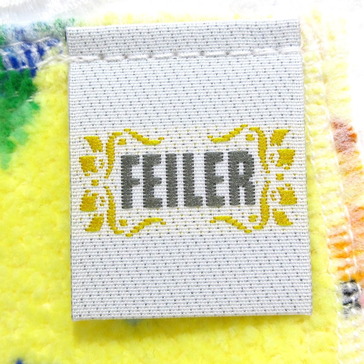 FEILER ハンドタオル ハイジ柄 白 フェイラー フェイラーハイジ柄