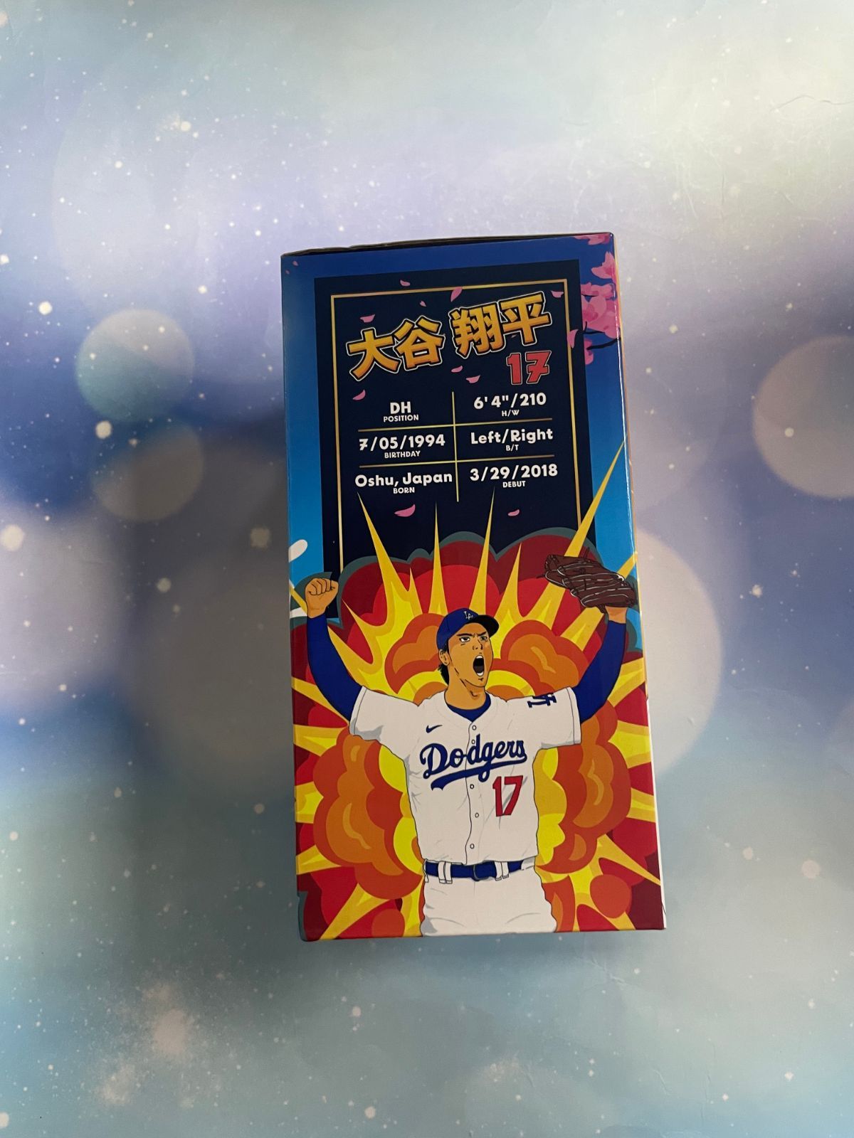も*ゃ 大谷翔平 ボブルヘッド ゴールド ドジャース会員 限定 激