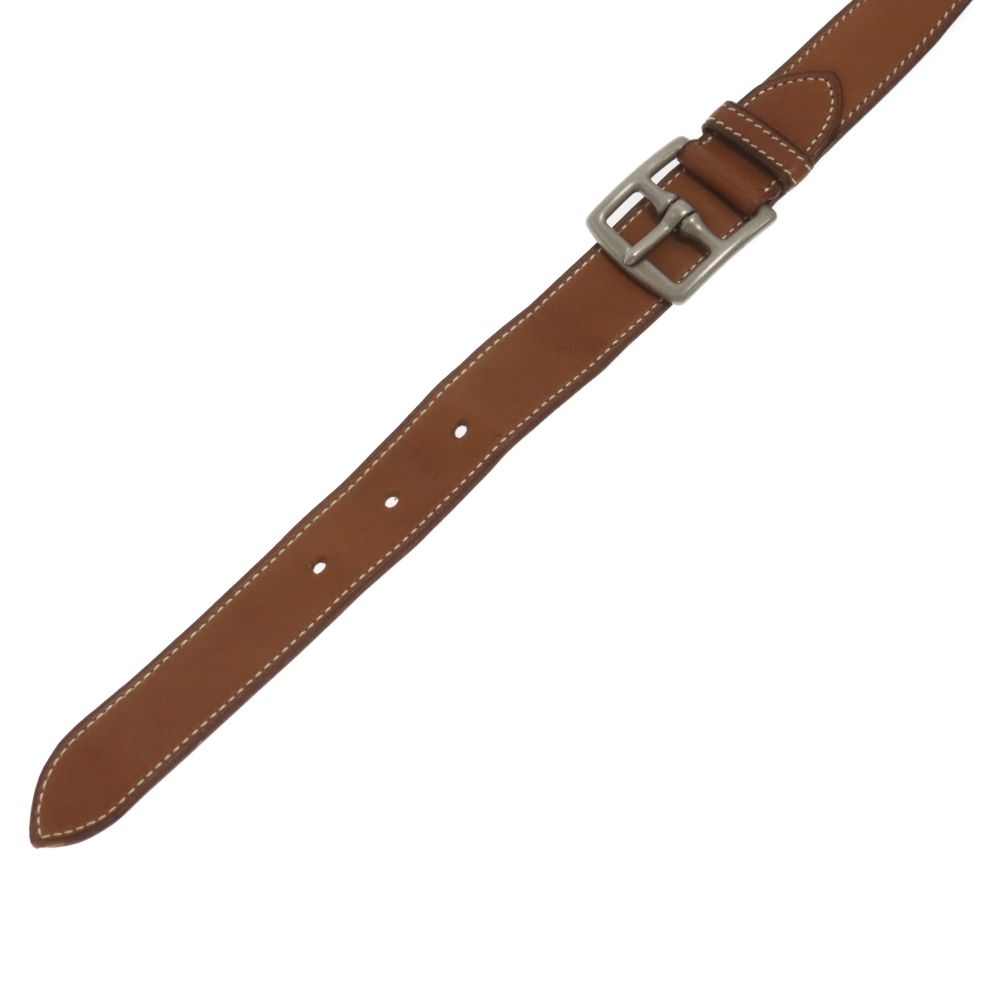 エルメス Hermes ベルト　エトリヴィエール　マルジェラ期 HERMES - 極美品 エルメス HERMES ベルト マルジェラ期 1999